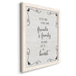 Six Feet - Barnwood Framed Canvas Print