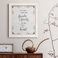 Six Feet - Barnwood Framed Canvas Print
