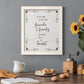Six Feet - Barnwood Framed Canvas Print