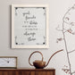 Always There - Barnwood Framed Canvas Print
