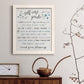 Guide to Self Care - Barnwood Framed Canvas Print