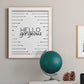 Hello Gorgeous - Barnwood Framed Canvas Print