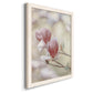 Blooming Hearts - Barnwood Framed Canvas Print