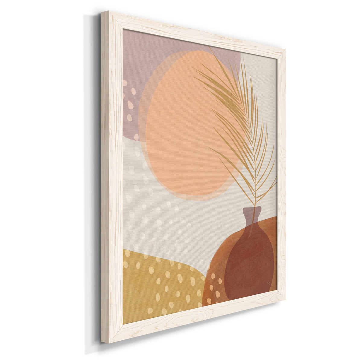 Sedona Sunset - Barnwood Framed Canvas Print