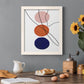 Millenium Geo Abstract - Barnwood Framed Canvas Print