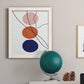 Millenium Geo Abstract - Barnwood Framed Canvas Print