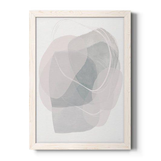 River Jewels I - Barnwood Framed Canvas Print