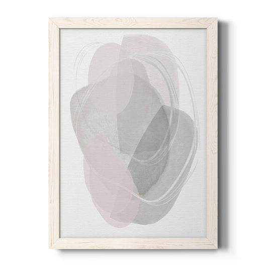 River Jewels II - Barnwood Framed Canvas Print