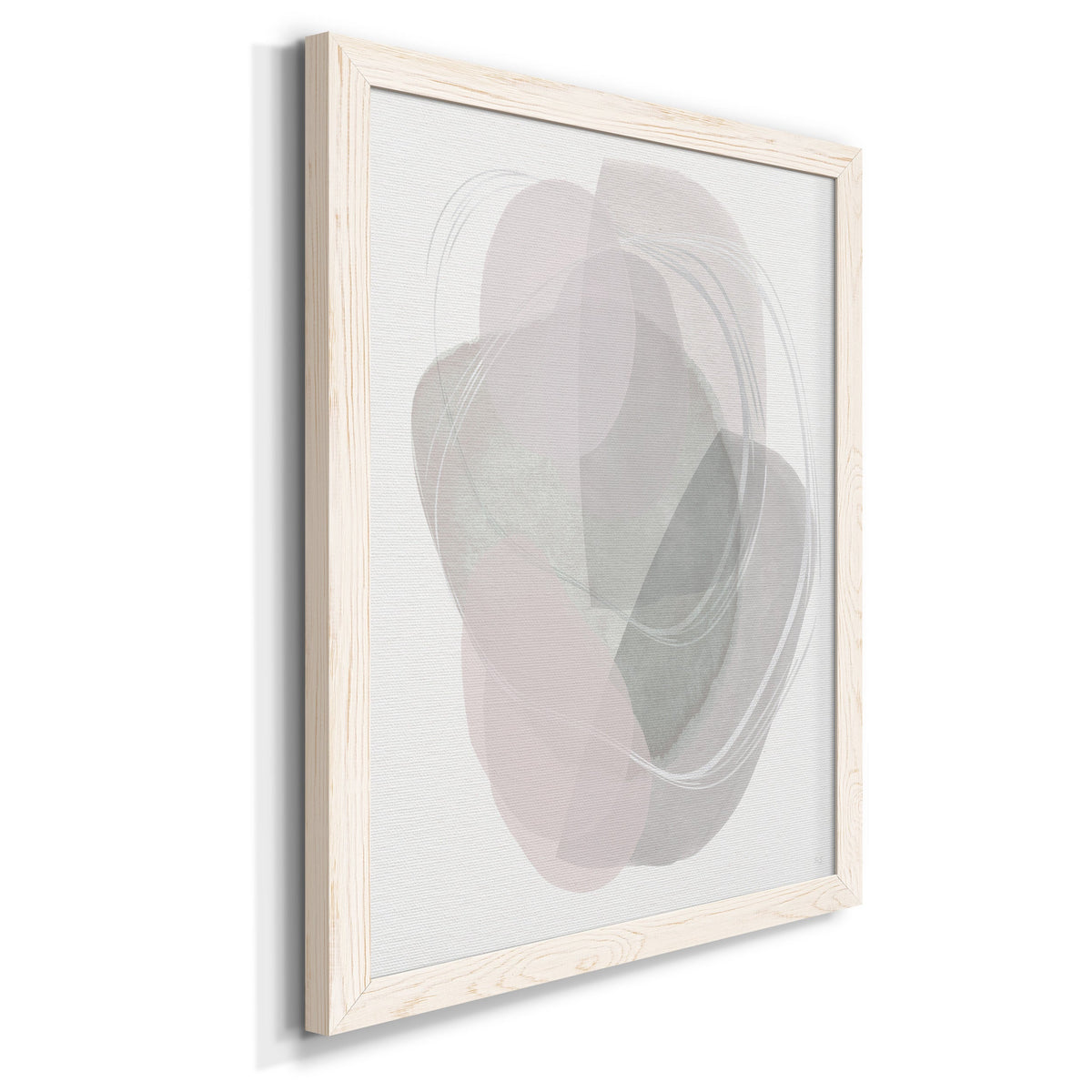 River Jewels II - Barnwood Framed Canvas Print