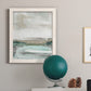 Summer Teal I - Barnwood Framed Canvas Print