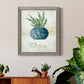 Potted Thyme - Barnwood Framed Canvas Print
