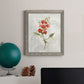 Linen Sweet Pea - Barnwood Framed Canvas Print