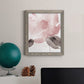 Blush Bloom I - Barnwood Framed Canvas Print