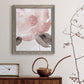 Blush Bloom I - Barnwood Framed Canvas Print