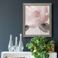 Blush Bloom I - Barnwood Framed Canvas Print