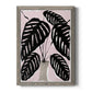 Potted Plant I - Barnwood Framed Canvas Print