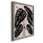 Potted Plant I - Barnwood Framed Canvas Print