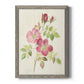 Dusty Rose I - Barnwood Framed Canvas Print