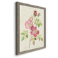 Dusty Rose I - Barnwood Framed Canvas Print