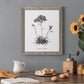 Simply Caladrinia - Barnwood Framed Canvas Print