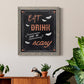 Be Scary - Barnwood Framed Canvas Print