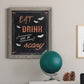 Be Scary - Barnwood Framed Canvas Print
