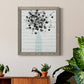 Bouquet of Black & White - Barnwood Framed Canvas Print