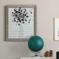 Bouquet of Black & White - Barnwood Framed Canvas Print