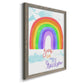 You Are My Rainbow - Barnwood Framed Canvas Print