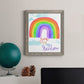 You Are My Rainbow - Barnwood Framed Canvas Print
