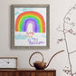 You Are My Rainbow - Barnwood Framed Canvas Print