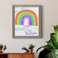 You Are My Rainbow - Barnwood Framed Canvas Print