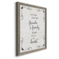 Six Feet - Barnwood Framed Canvas Print