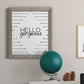 Hello Gorgeous - Barnwood Framed Canvas Print
