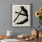 Lines Crossed I - Barnwood Framed Canvas Print