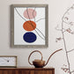 Millenium Geo Abstract - Barnwood Framed Canvas Print