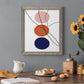 Millenium Geo Abstract - Barnwood Framed Canvas Print