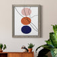 Millenium Geo Abstract - Barnwood Framed Canvas Print