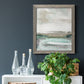 Summer Teal I - Barnwood Framed Canvas Print
