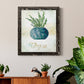 Potted Thyme - Barnwood Framed Canvas Print