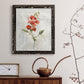 Linen Sweet Pea - Barnwood Framed Canvas Print