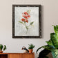 Linen Sweet Pea - Barnwood Framed Canvas Print