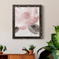 Blush Bloom I - Barnwood Framed Canvas Print