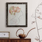 Fashion Floral Silhouette I - Barnwood Framed Canvas Print