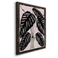 Potted Plant I - Barnwood Framed Canvas Print