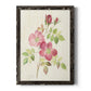 Dusty Rose I - Barnwood Framed Canvas Print