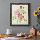 Dusty Rose I - Barnwood Framed Canvas Print