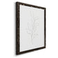 Botanical Gesture VI - Barnwood Framed Canvas Print