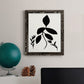 Silhouette Garden I - Barnwood Framed Canvas Print