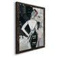 Fashion Mosaic II - Barnwood Framed Canvas Print